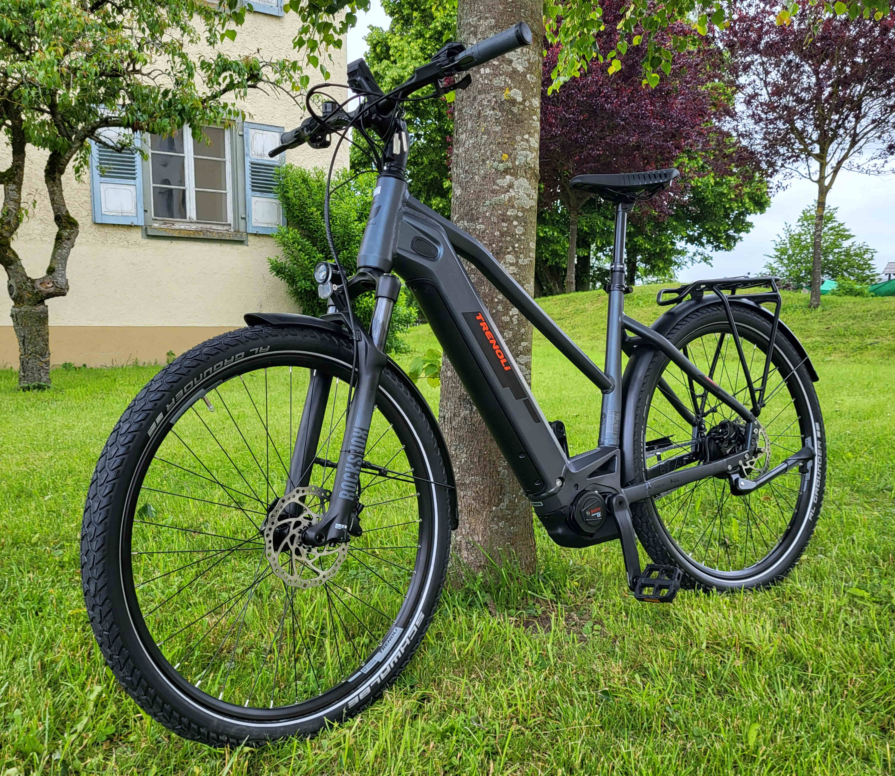 Trenoli TANARO CX SPORTIVO T ENVIOLO dark grey matt 2024 28" 750 Wh Trapez