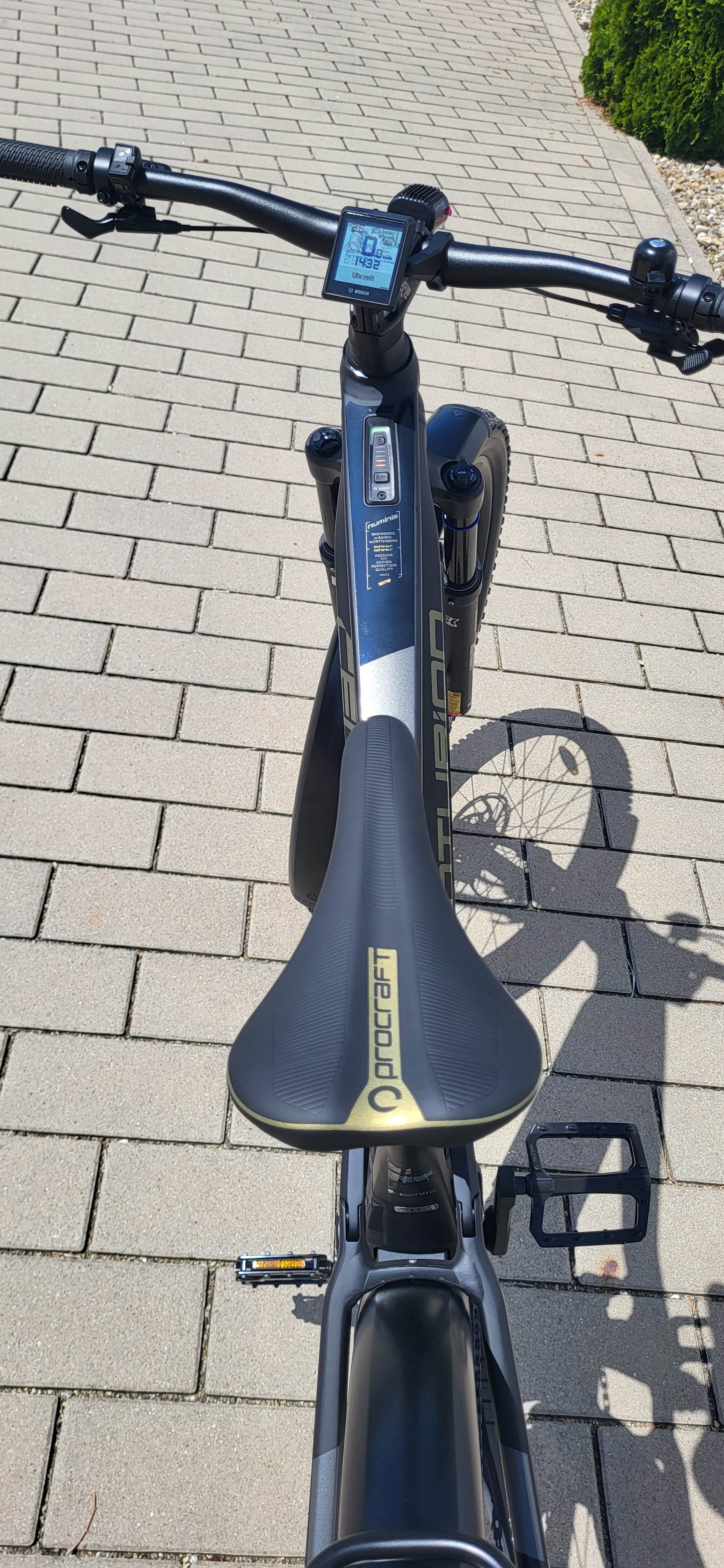 Centurion Numinis R800i EQ mattschwarz 2024 29" 750 (Gr. S 625) Wh Diamant